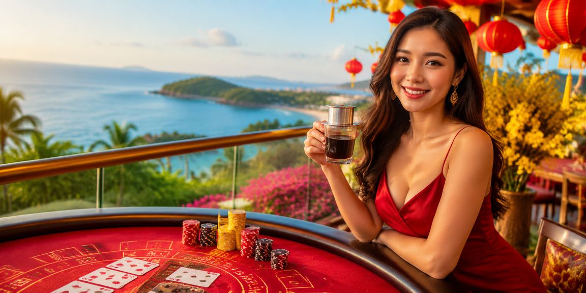 Người chơi thưởng thức Baccarat tại Phú Quốc qua điện thoại